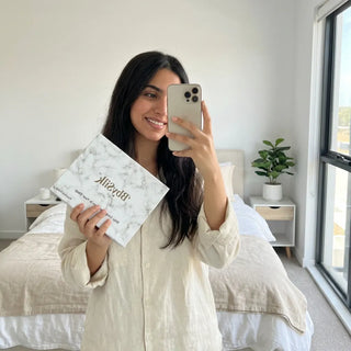 طقم زوج أغطية مخدة حرير طبيعي 100%