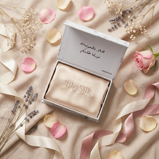 طقم زوج أغطية مخدة حرير طبيعي 100%