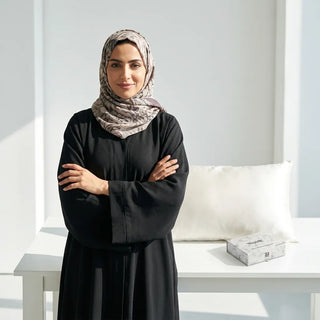 طقم زوج أغطية مخدة حرير طبيعي 100%